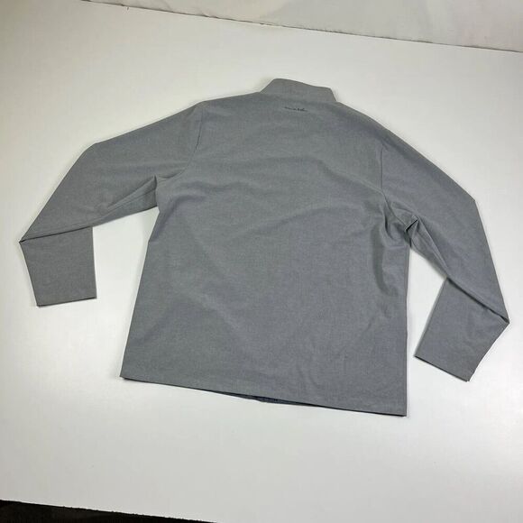 Travis Mathew Reversible Jacket Mens Gray Blue Long Sleeve Golf Windbreaker‎ 2XL - Picture 12 of 12